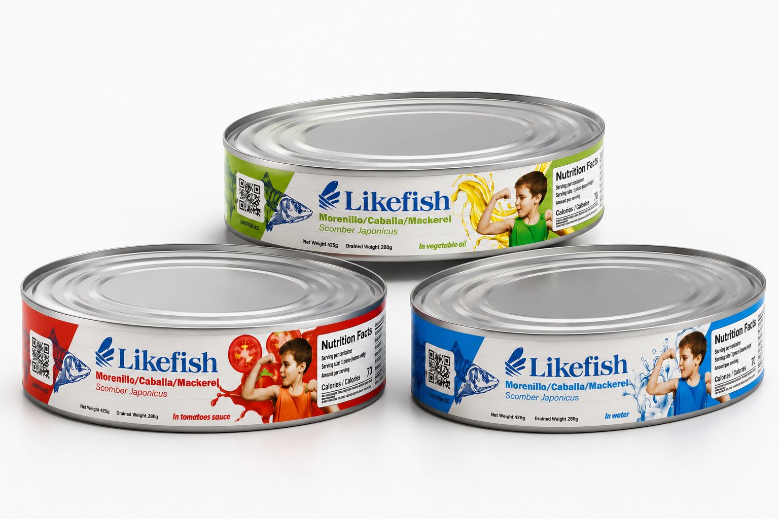 Canned seafood