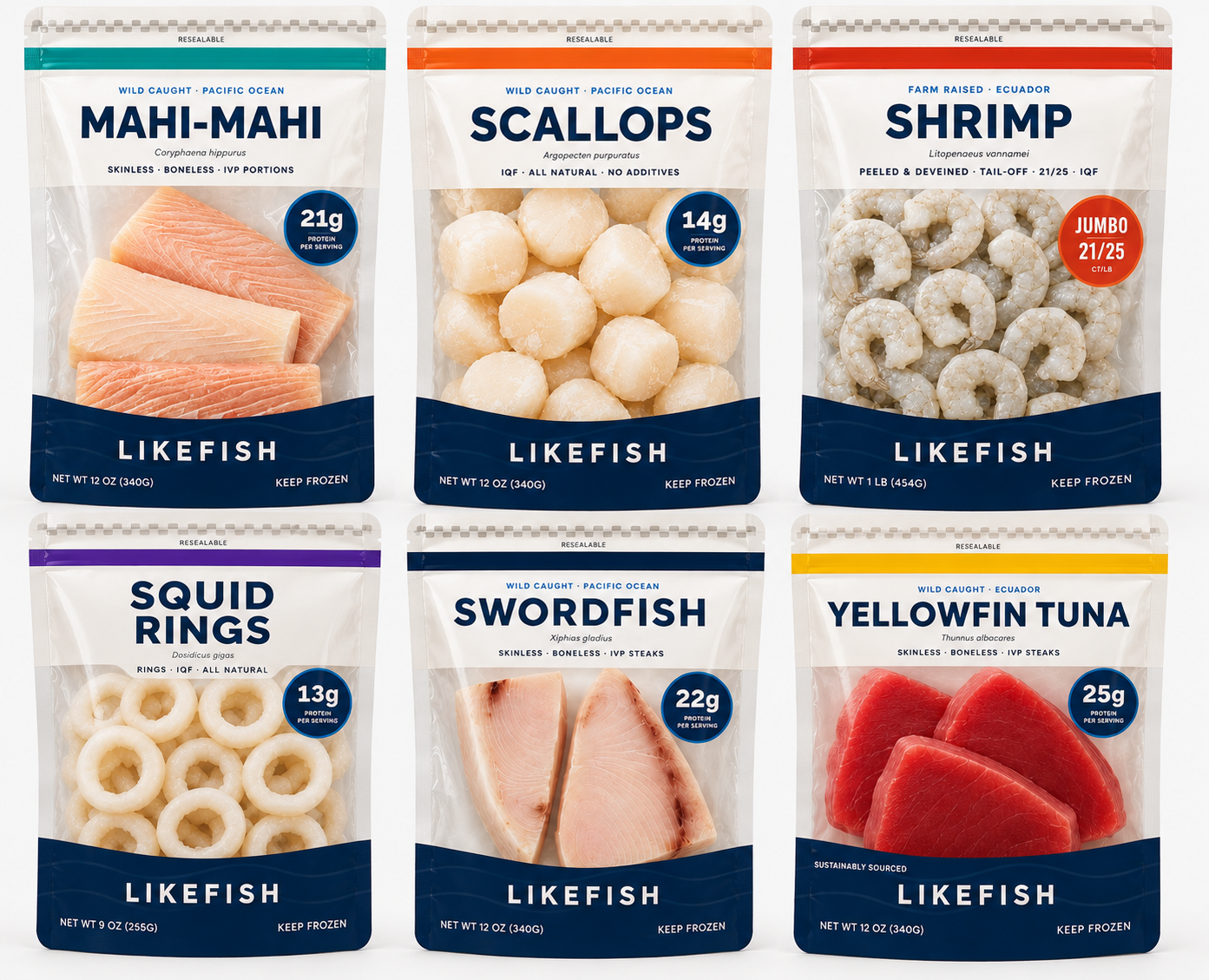 Likefish retail brand